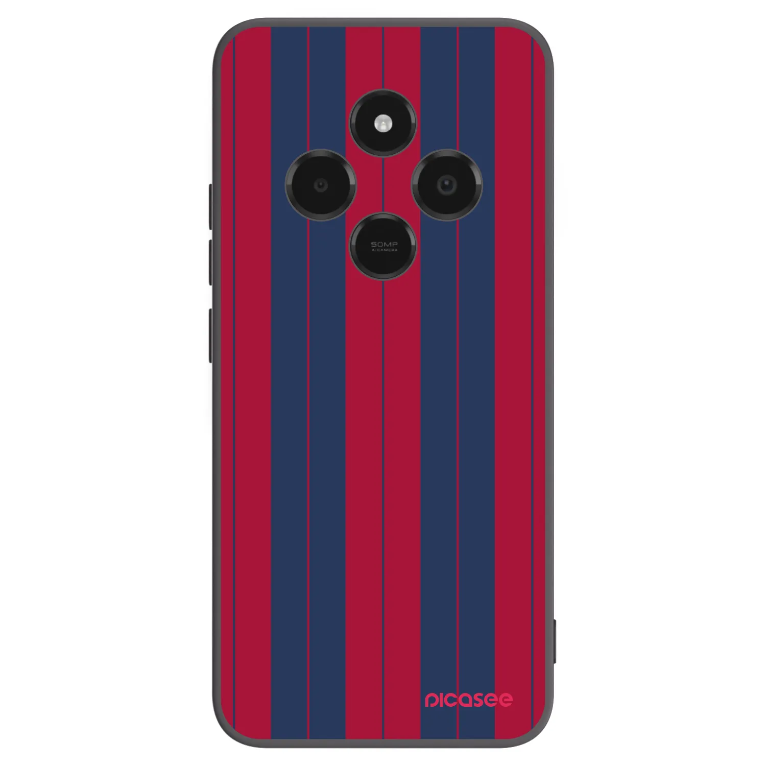 Picasee silikonowe czarne etui na Xiaomi Poco C75 - Yacht club