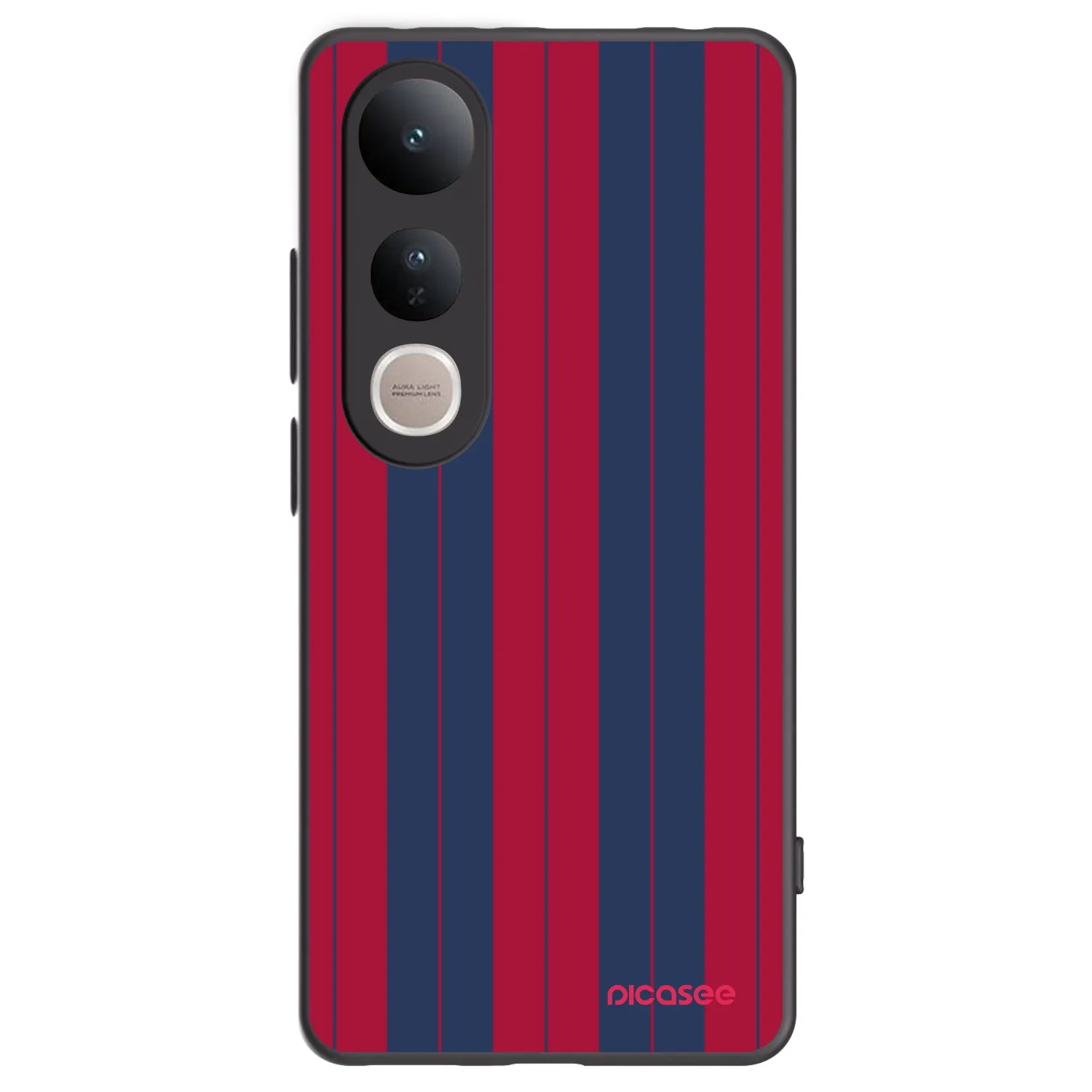 Picasee silikonowe czarne etui na Vivo V50 Lite 5G - Yacht club