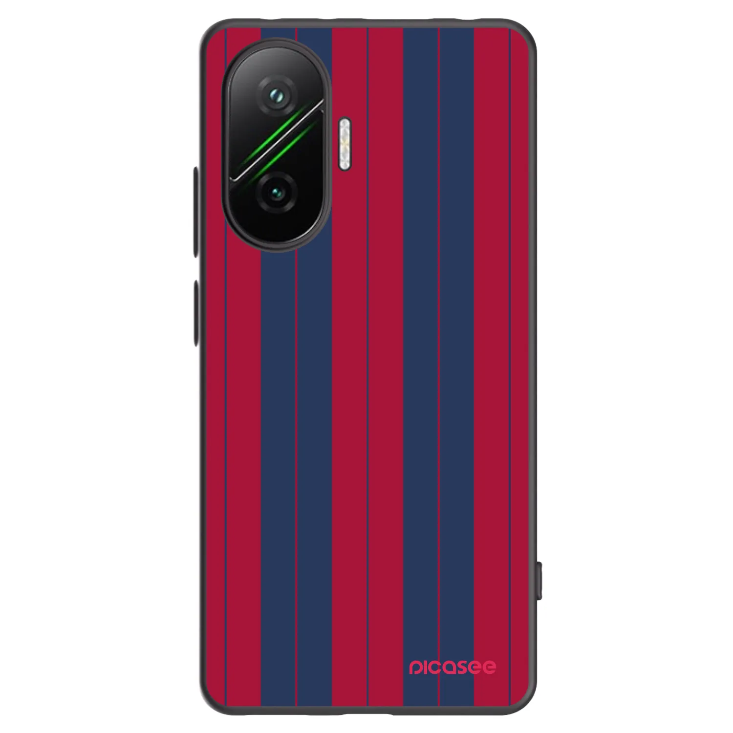 Picasee silikonowe czarne etui na Xiaomi Poco F7 Pro 5G - Yacht club