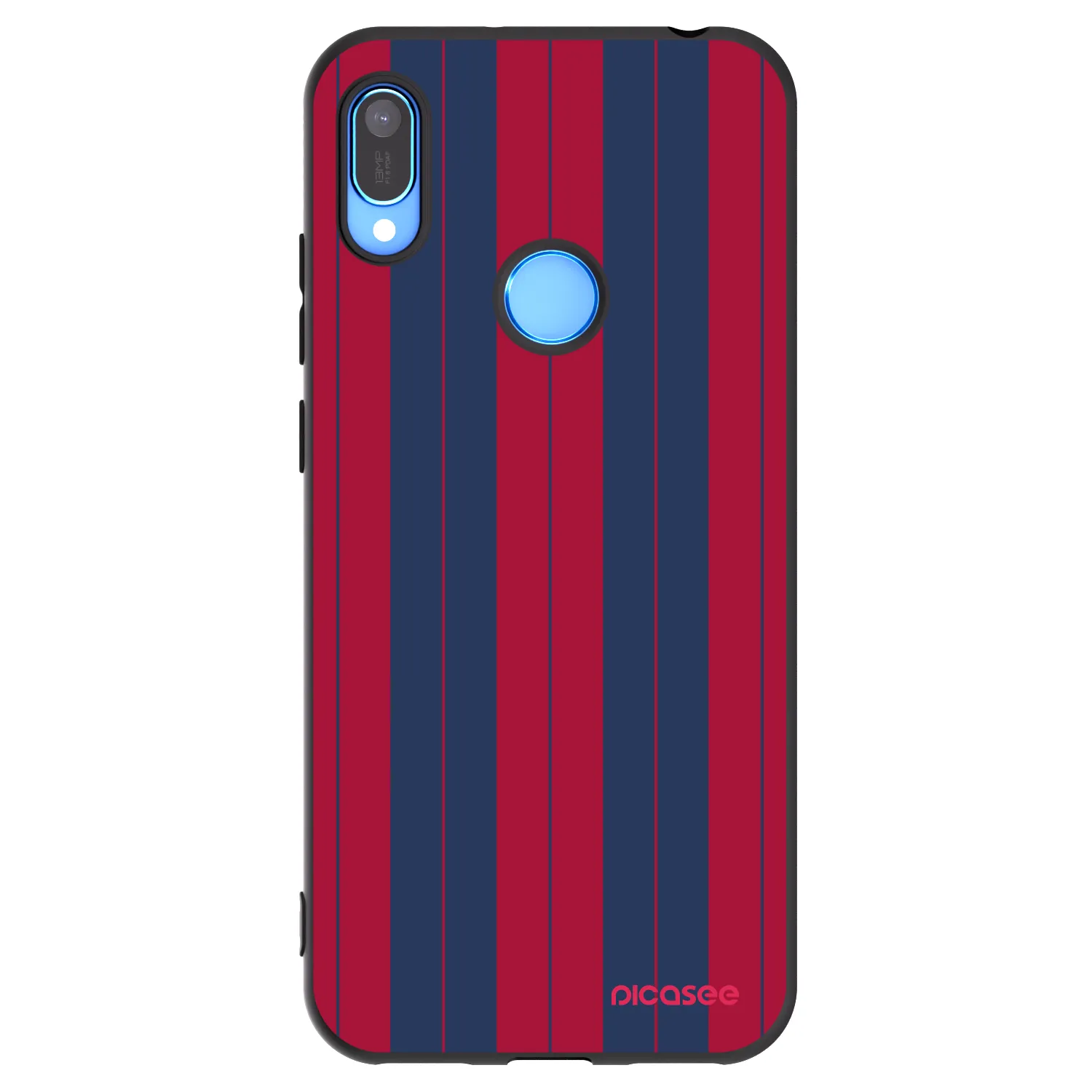 Picasee silikonowe czarne etui na Huawei Y6 2019 - Yacht club