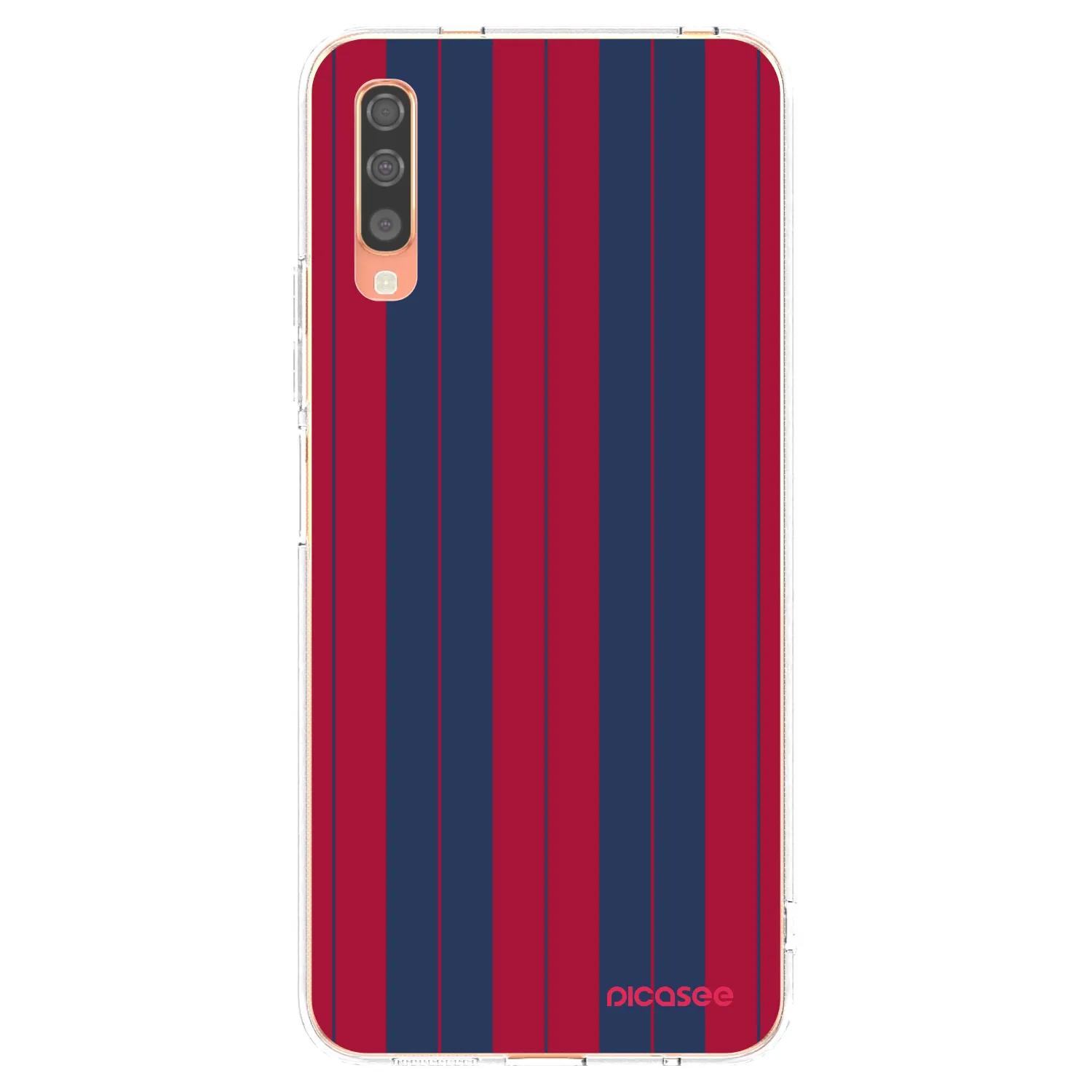 Picasee silikonowe przeźroczyste etui na Samsung Galaxy A70 A705F - Yacht club