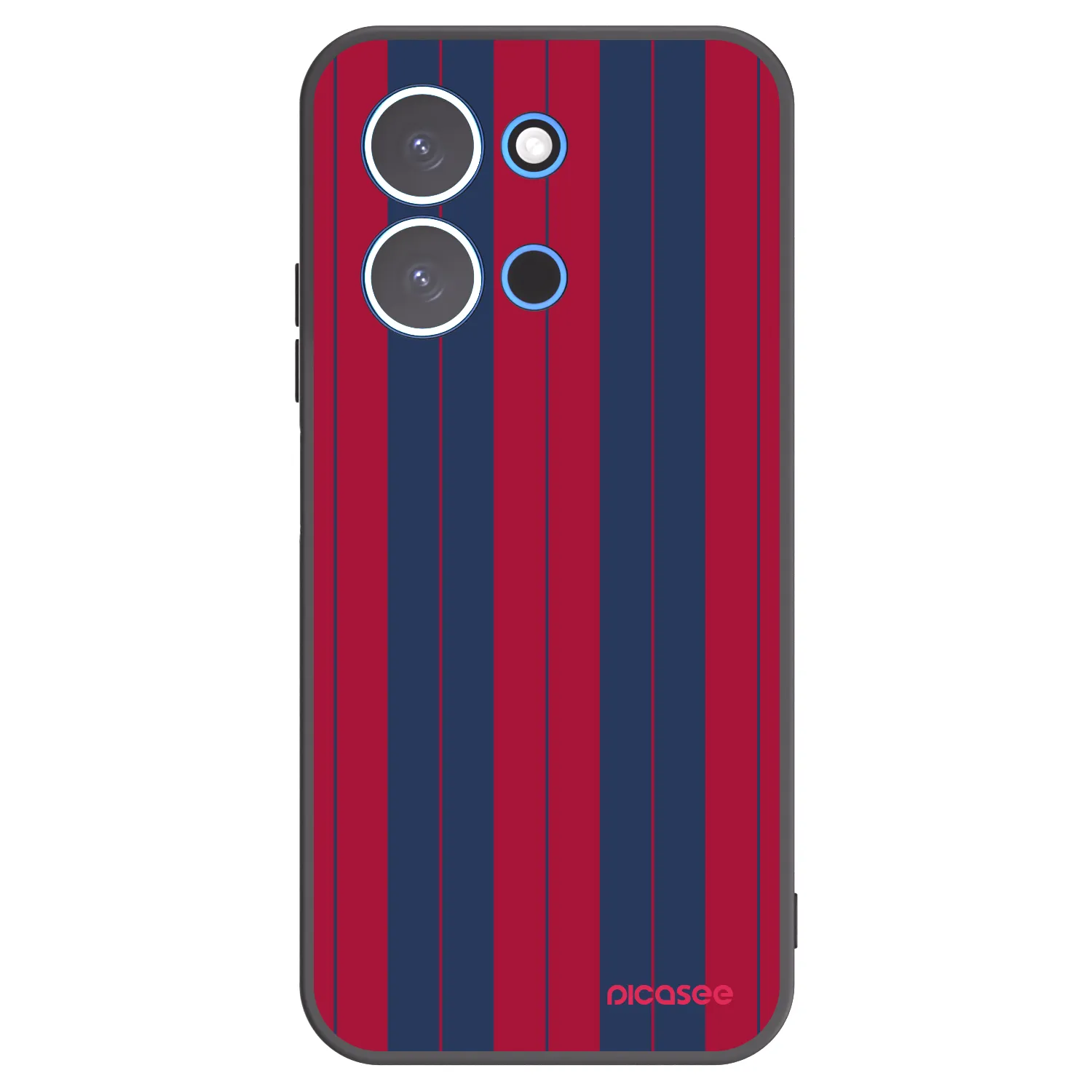 Picasee silikonowe czarne etui na Xiaomi Redmi 15C 4G - Yacht club