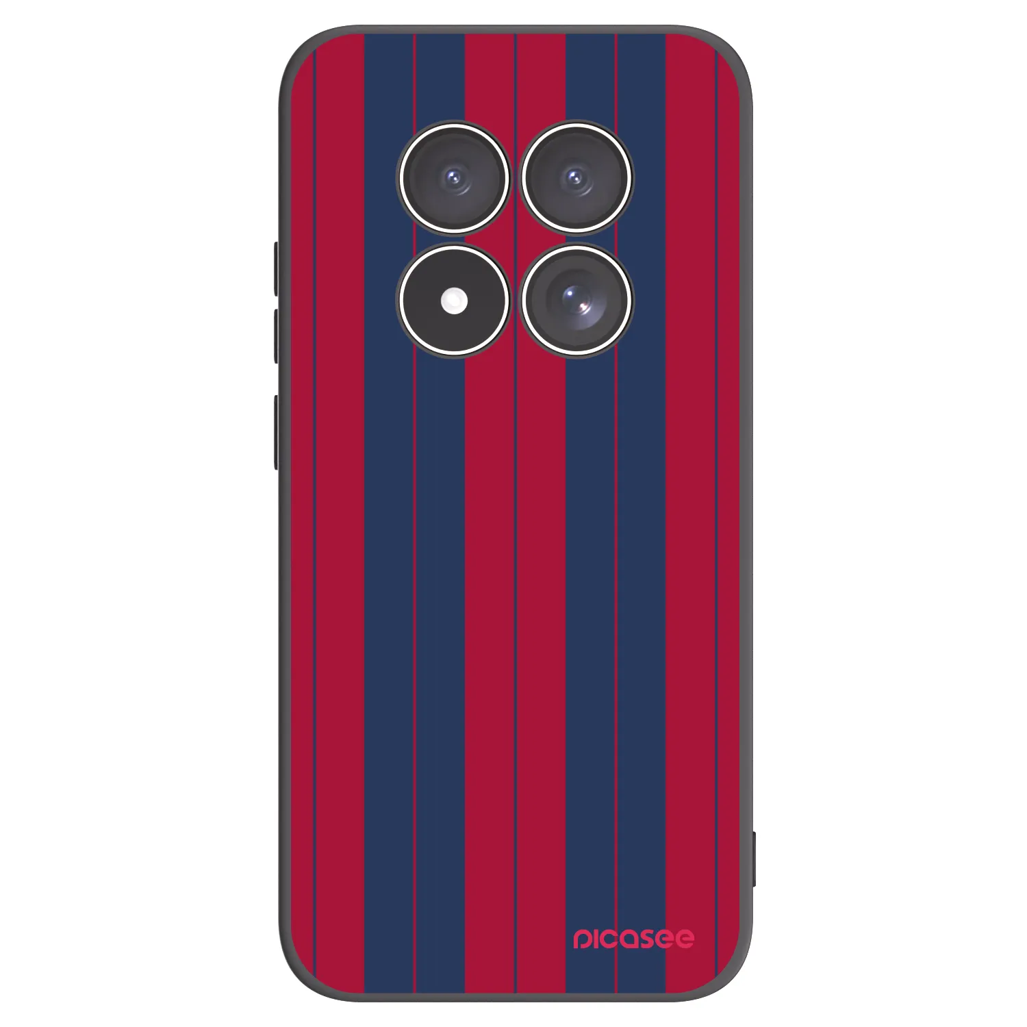 Picasee silikonowe czarne etui na Xiaomi Redmi Note 15 Pro 4G - Yacht club
