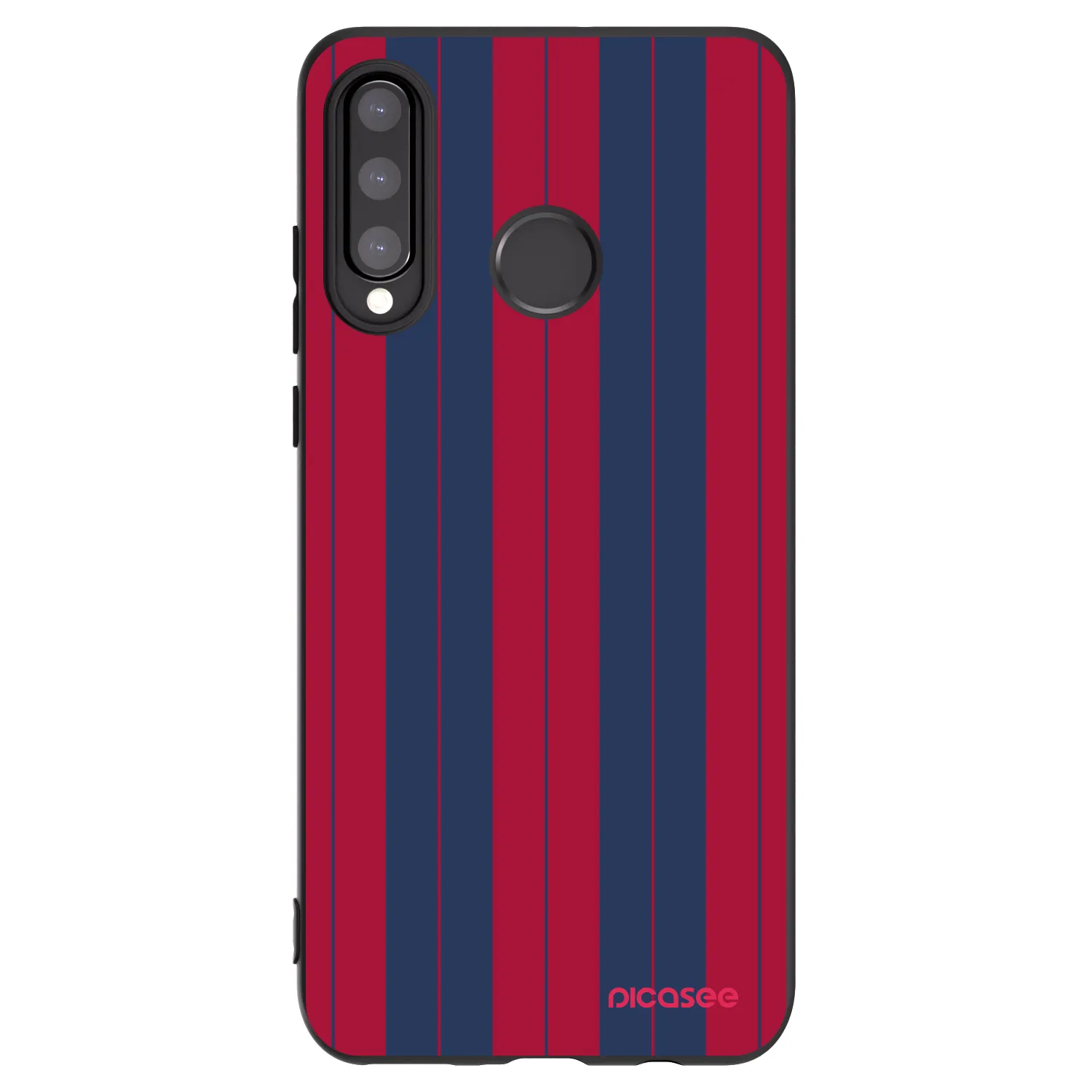 Picasee silikonowe czarne etui na Huawei P30 Lite - Yacht club
