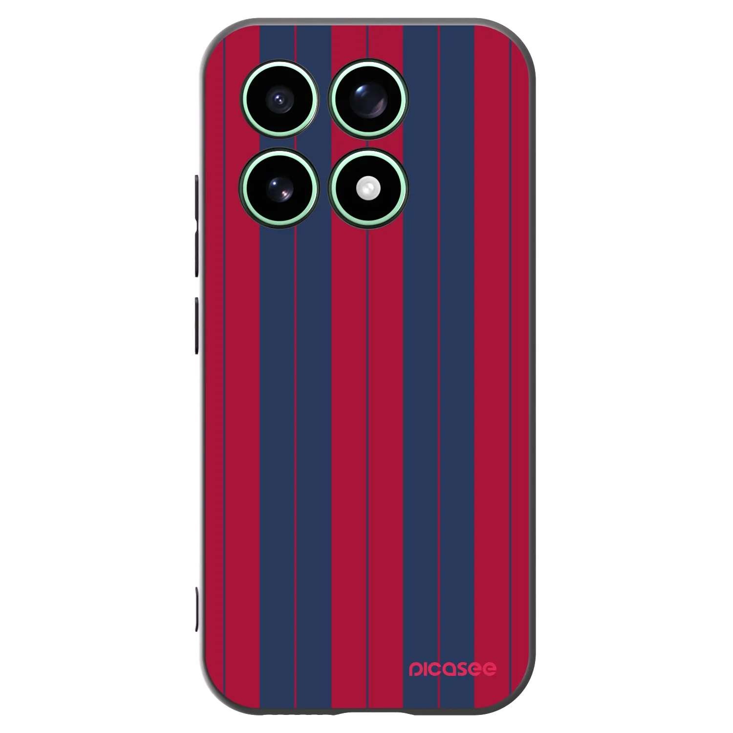 Picasee silikonowe czarne etui na Xiaomi 17 - Yacht club