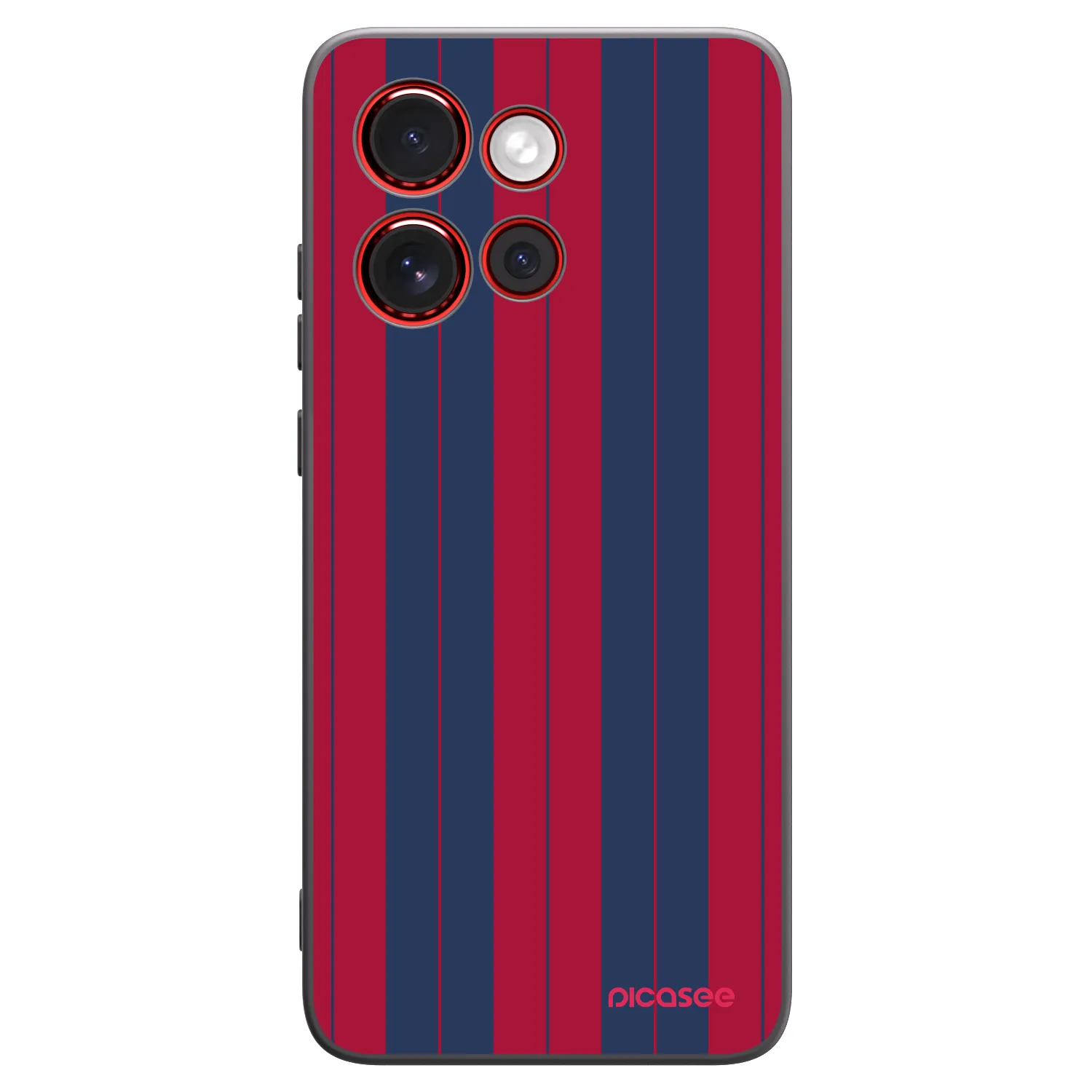 Picasee silikonowe czarne etui na Motorola Edge 60 Neo 5G - Yacht club