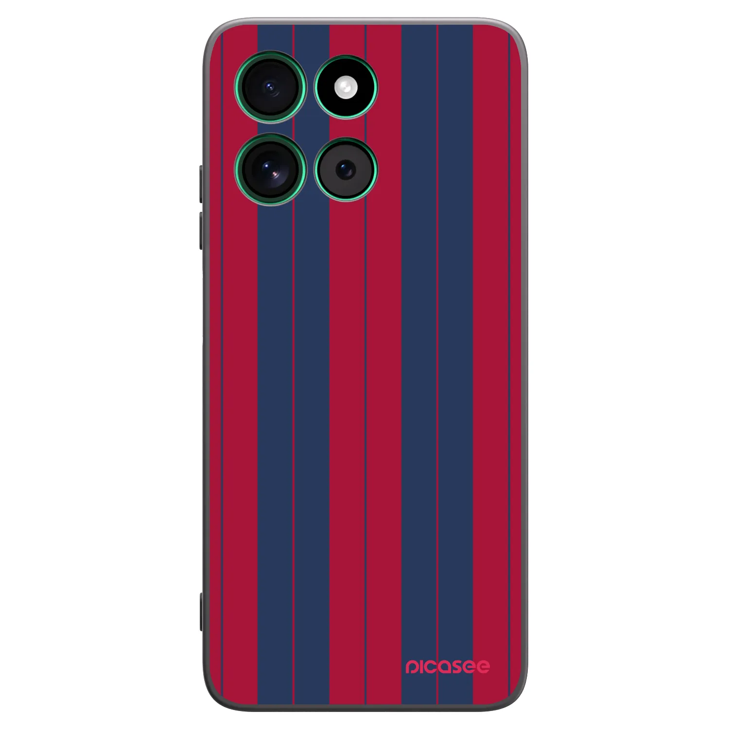 Picasee silikonowe czarne etui na Motorola Moto G57 Power - Yacht club