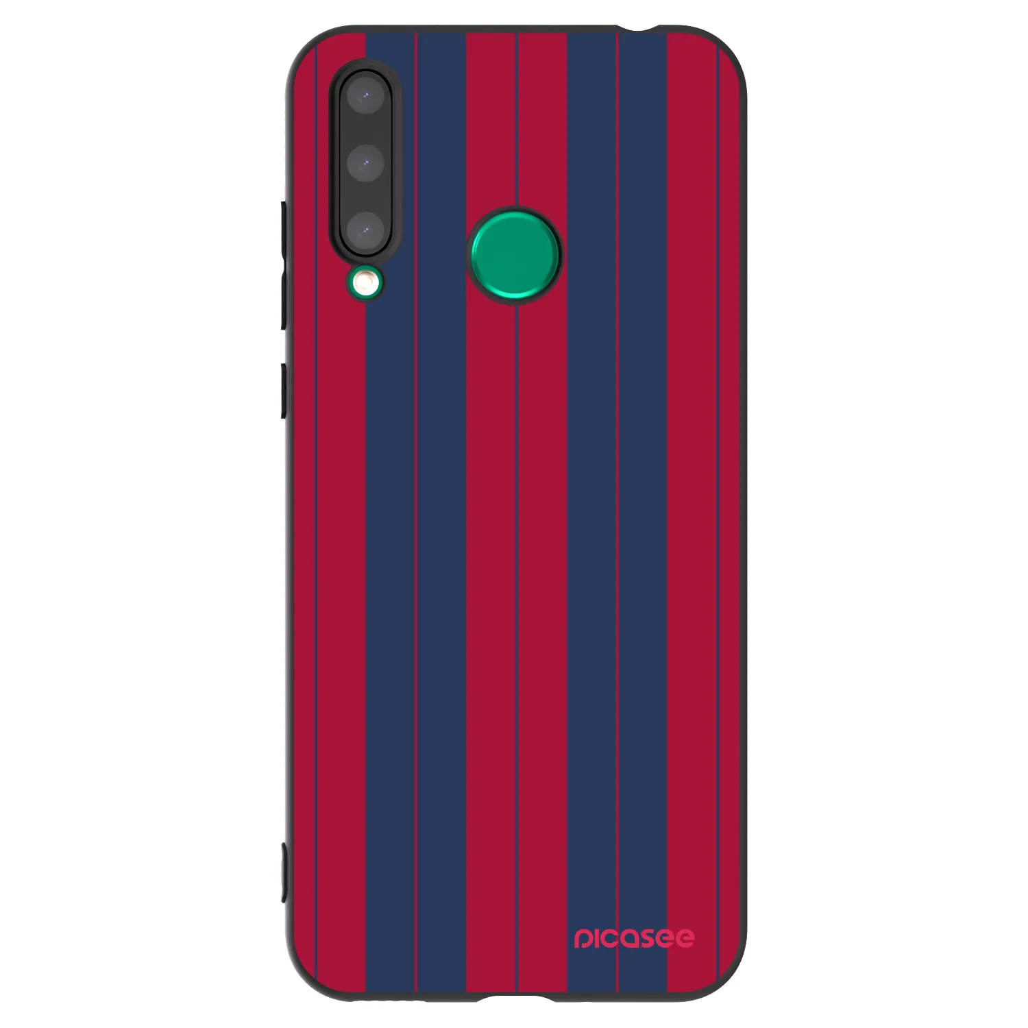 Picasee silikonowe czarne etui na Honor 20 Lite - Yacht club