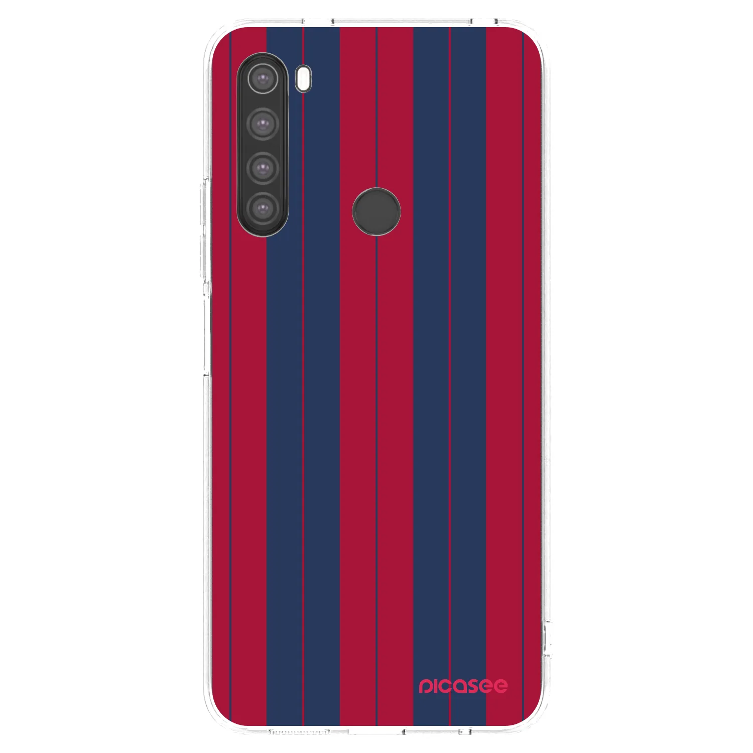 Picasee silikonowe przeźroczyste etui na Xiaomi Redmi Note 8 - Yacht club