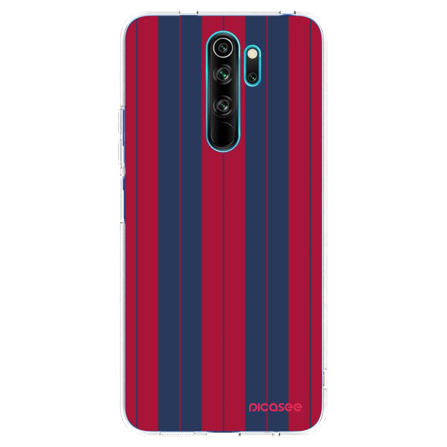 Picasee silikonowe przeźroczyste etui na Xiaomi Redmi Note 8 Pro - Yacht club