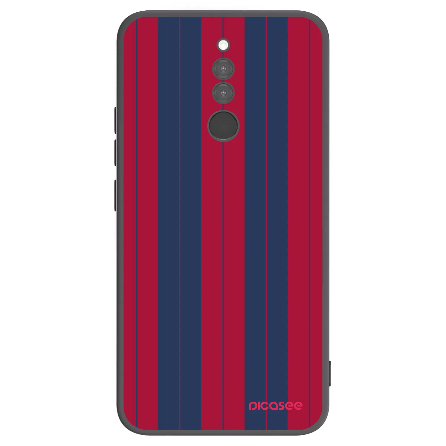 Picasee silikonowe czarne etui na Xiaomi Redmi 8 - Yacht club