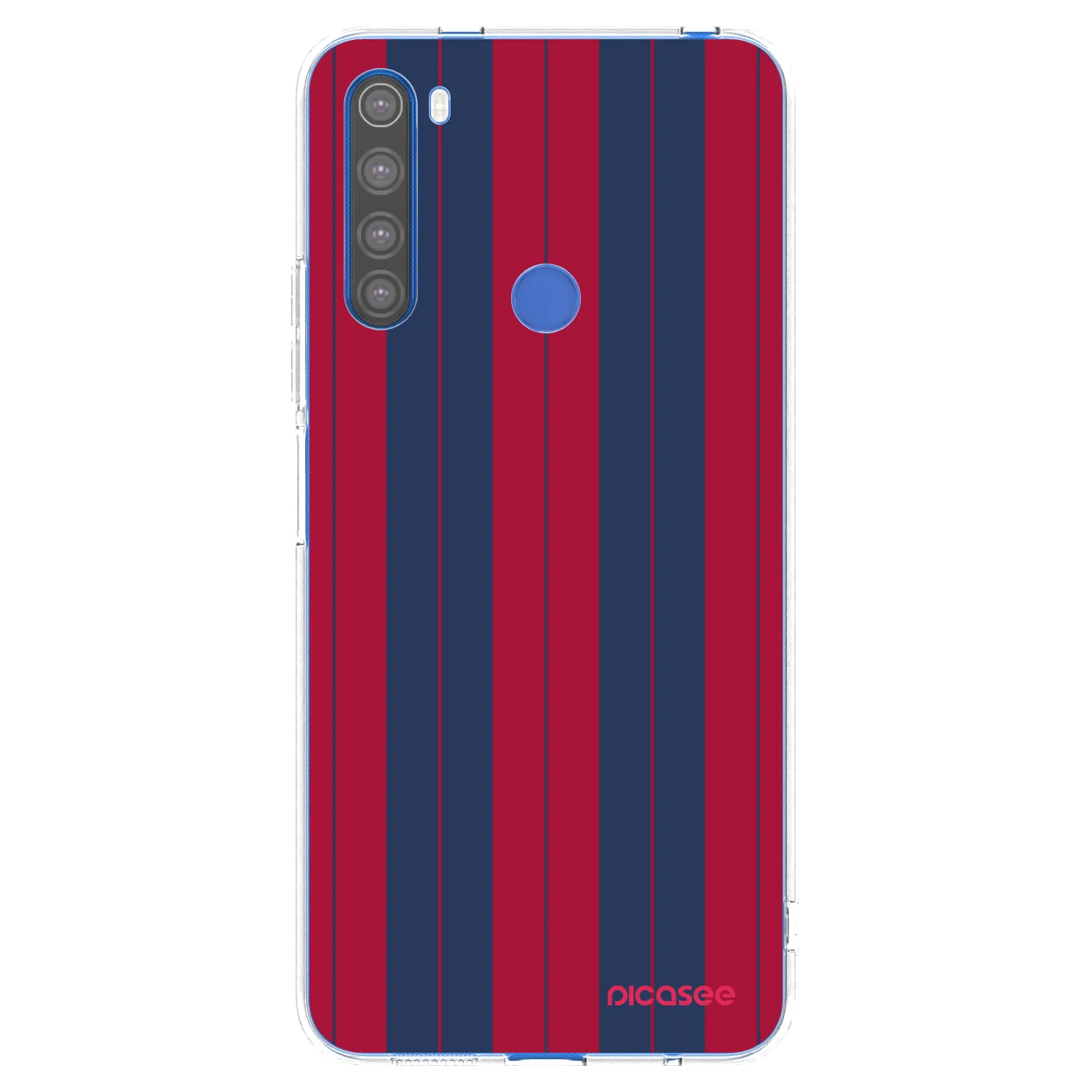 Picasee silikonowe przeźroczyste etui na Xiaomi Redmi Note 8T - Yacht club