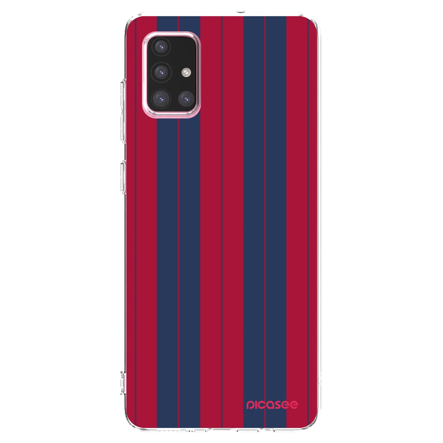Picasee silikonowe przeźroczyste etui na Samsung Galaxy A71 A715F - Yacht club