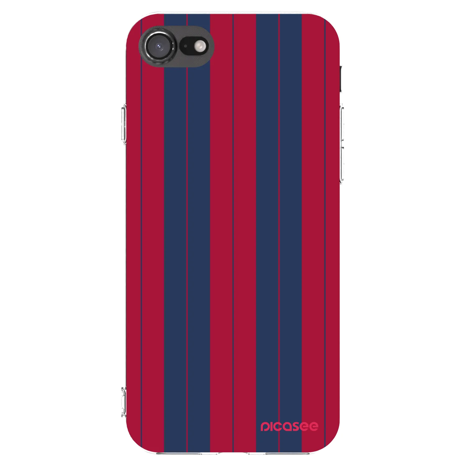 Picasee silikonowe przeźroczyste etui na Apple iPhone SE 2020 - Yacht club