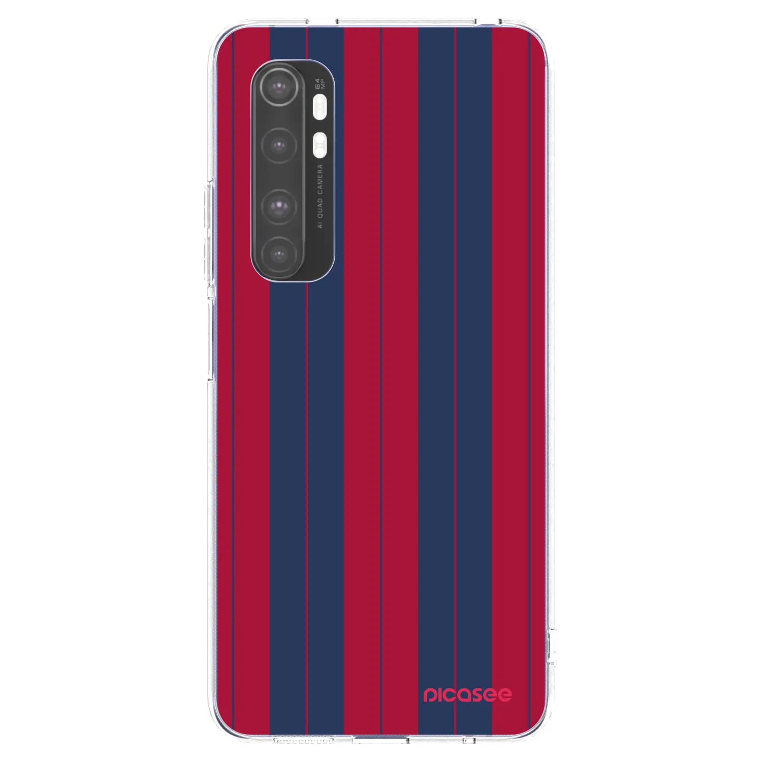 Picasee silikonowe przeźroczyste etui na Xiaomi Mi Note 10 Lite - Yacht club