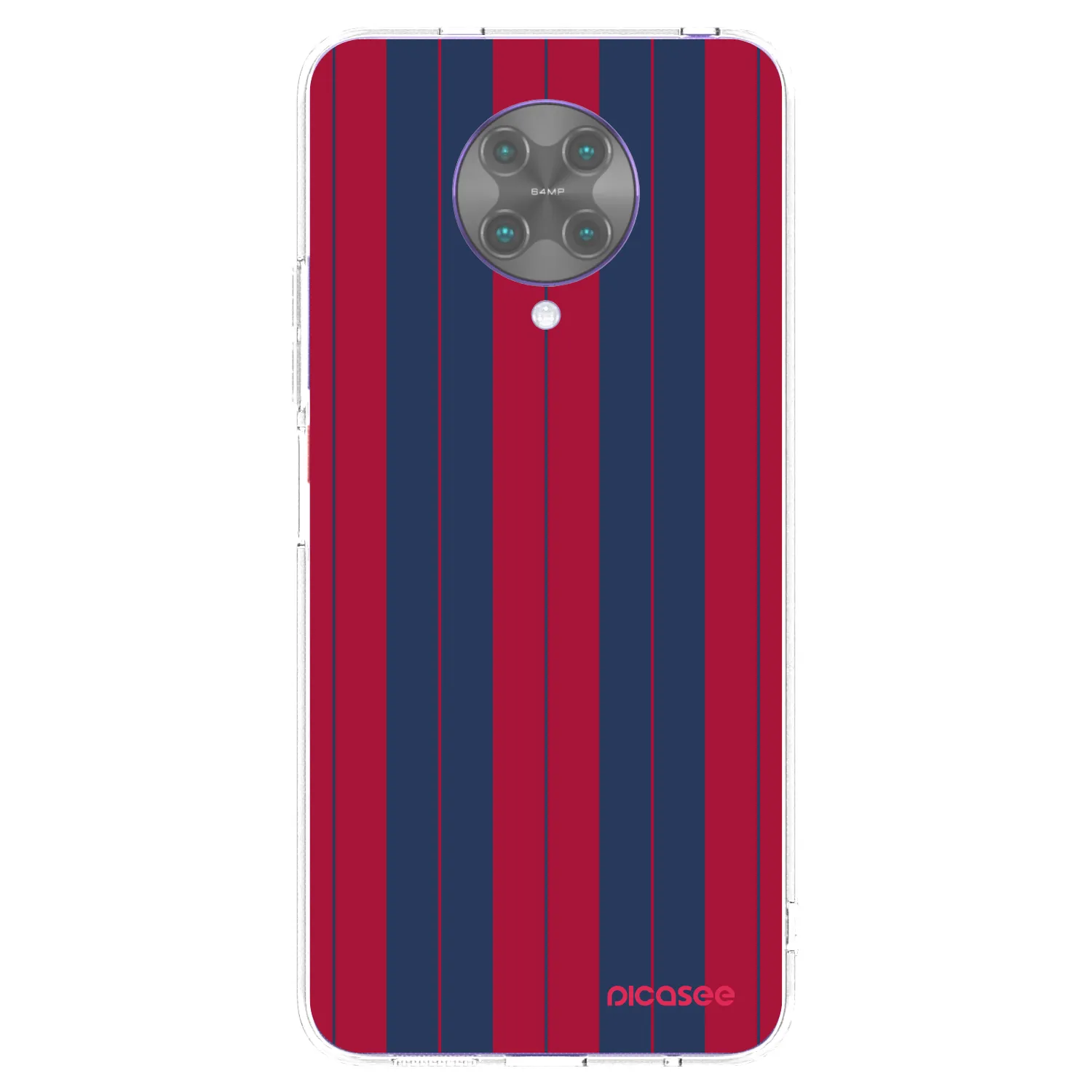 Picasee silikonowe przeźroczyste etui na Xiaomi Poco F2 Pro - Yacht club