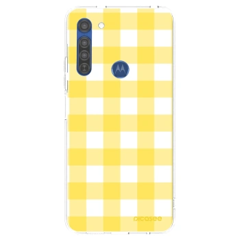 Etui na Motorola Moto G8 - Gride lemon