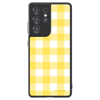Picasee ULTIMATE CASE na Samsung Galaxy S21 Ultra 5G G998B - Gride lemon