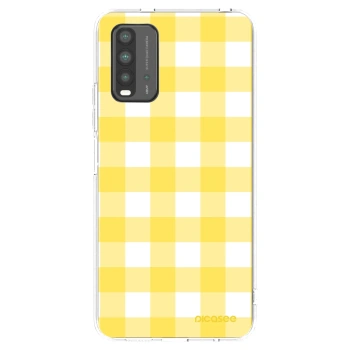 Picasee silikonowe czarne etui na Xiaomi Redmi 9T - Gride lemon