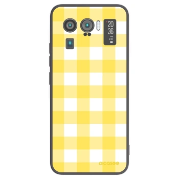 Picasee silikonowe czarne etui na Xiaomi Mi 11 Ultra - Gride lemon