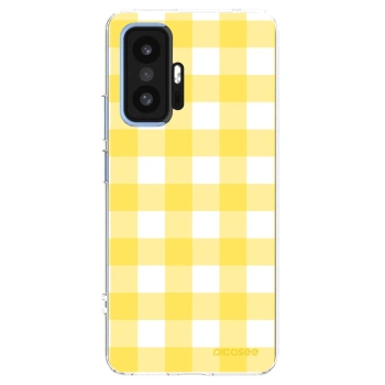Picasee silikonowe przeźroczyste etui na Xiaomi 11T - Gride lemon