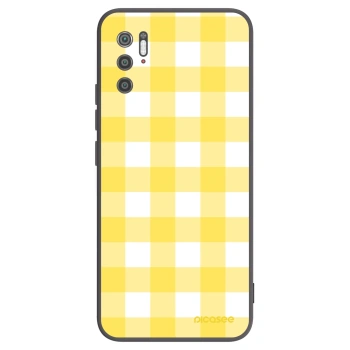 Picasee silikonowe czarne etui na Xiaomi Poco M3 Pro 5G - Gride lemon