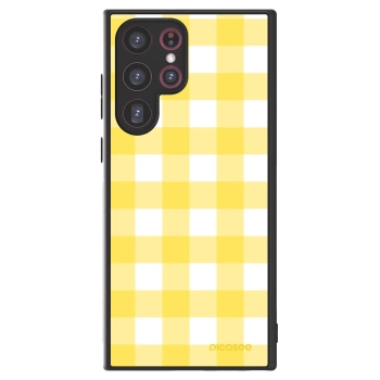 Picasee ULTIMATE CASE na Samsung Galaxy S22 Ultra 5G - Gride lemon
