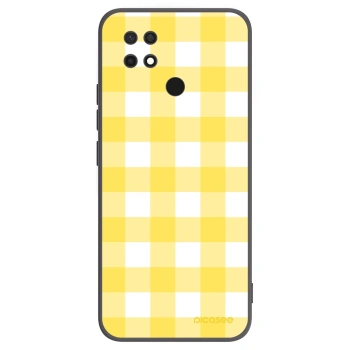 Picasee silikonowe czarne etui na Xiaomi Redmi 10C - Gride lemon