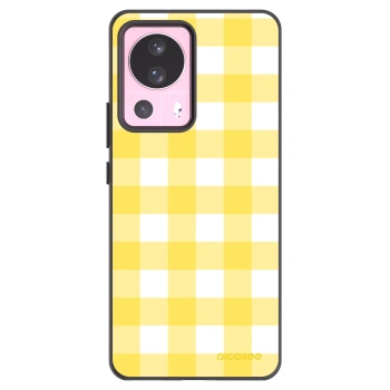 Picasee silikonowe czarne etui na Xiaomi 13 Lite - Gride lemon