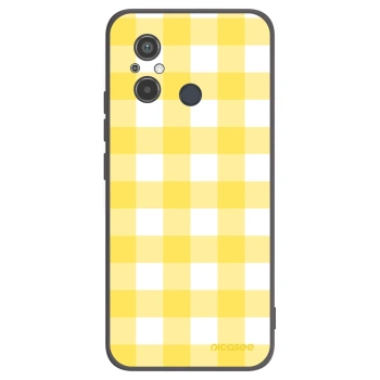 Picasee silikonowe czarne etui na Xiaomi Redmi 12C - Gride lemon
