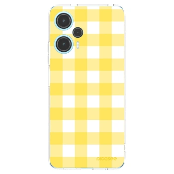 Picasee silikonowe przeźroczyste etui na Xiaomi Poco F5 - Gride lemon