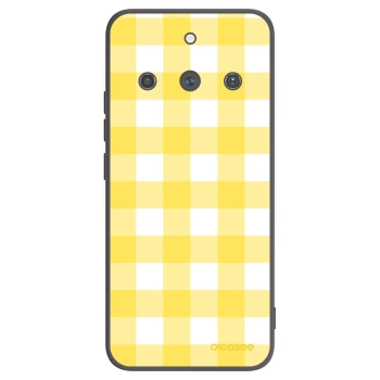 Picasee silikonowe czarne etui na Realme 11 Pro+ - Gride lemon