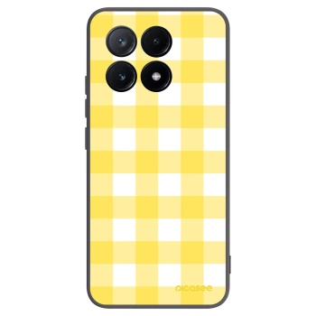 Picasee silikonowe czarne etui na Xiaomi Poco X6 Pro - Gride lemon