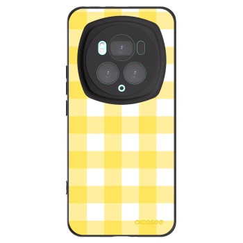 Picasee silikonowe czarne etui na Honor Magic6 Pro - Gride lemon