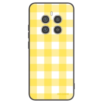 Picasee silikonowe czarne etui na Realme 12 Pro 5G - Gride lemon