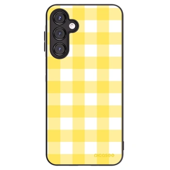 Picasee silikonowe czarne etui na Samsung Galaxy A16 5G - Gride lemon