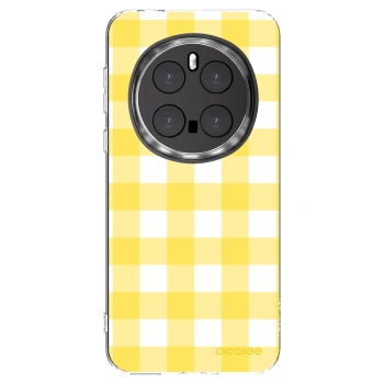 Picasee silikonowe przeźroczyste etui na Honor Magic7 Pro 5G - Gride lemon