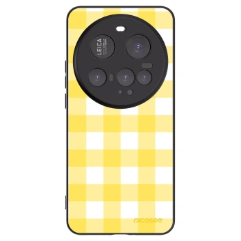 Picasee silikonowe czarne etui na Xiaomi 15 Ultra - Gride lemon