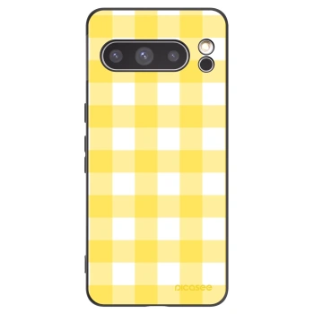 Picasee silikonowe czarne etui na Google Pixel 8 Pro - Gride lemon