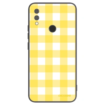 Picasee silikonowe czarne etui na Xiaomi Redmi Note 7 - Gride lemon