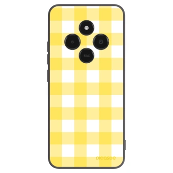 Picasee silikonowe czarne etui na Xiaomi Poco C75 - Gride lemon