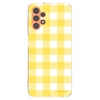 Picasee silikonowe przeźroczyste etui na Samsung Galaxy A13 5G - Gride lemon