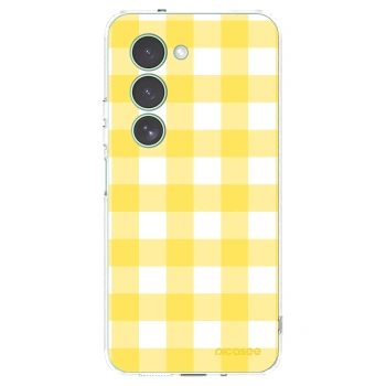 Picasee silikonowe przeźroczyste etui na Xiaomi Redmi 15 5G - Gride lemon