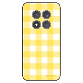 Picasee silikonowe czarne etui na Xiaomi Redmi Note 15 Pro+ - Gride lemon