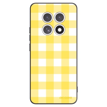 Picasee silikonowe czarne etui na Xiaomi Redmi Note 15 4G - Gride lemon