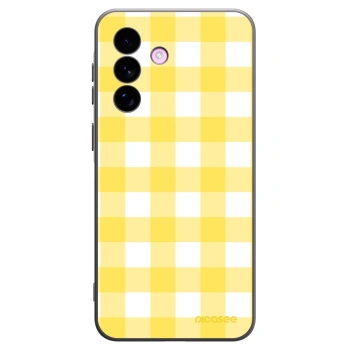 Picasee silikonowe czarne etui na Samsung Galaxy A57 5G - Gride lemon