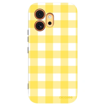 Picasee silikonowe czarne etui na Honor 600 - Gride lemon