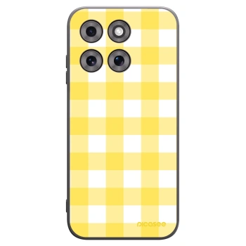 Picasee silikonowe czarne etui na Motorola Moto G77 - Gride lemon