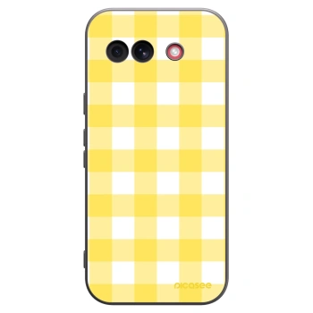 Picasee silikonowe czarne etui na Google Pixel 10a - Gride lemon
