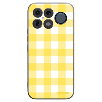 Picasee silikonowe czarne etui na Xiaomi Poco F8 Ultra - Gride lemon